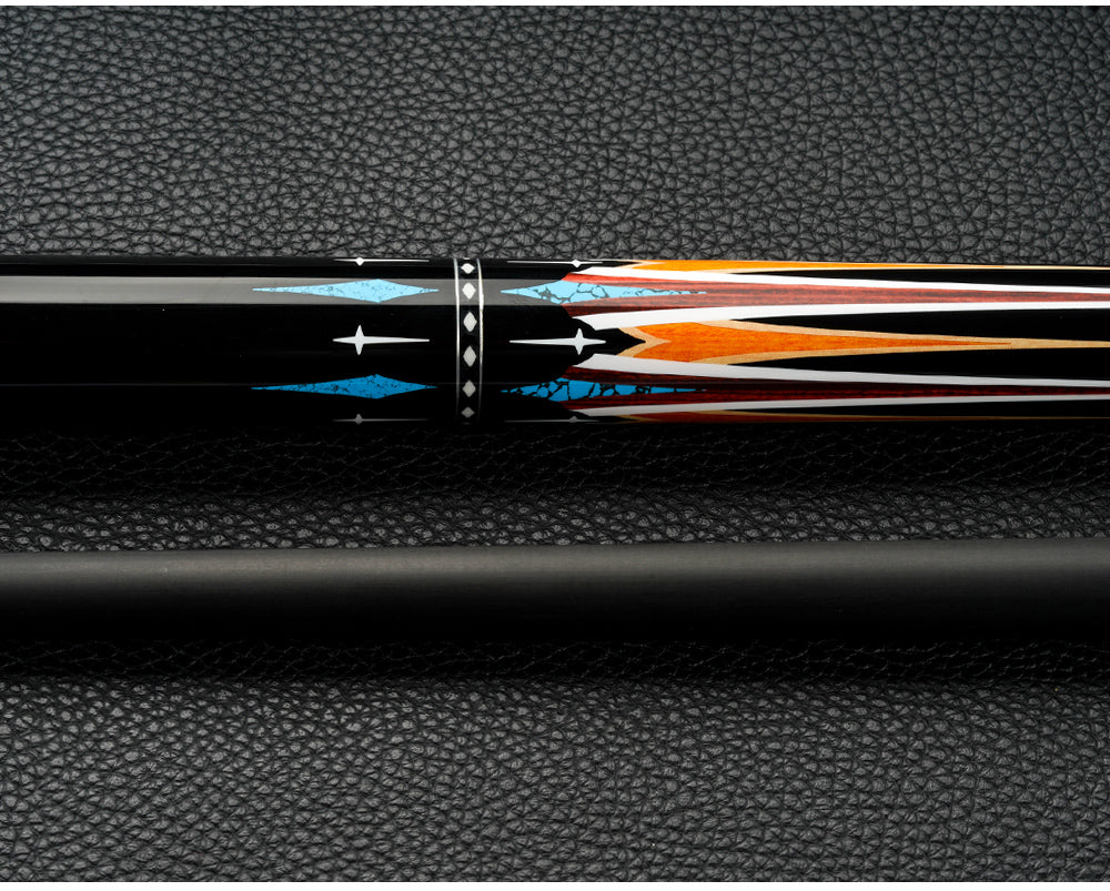 KONLLEN Biliard Carbon Fiber 3 Cushion Carom Cue Stick Technology 3 Cushion Cue Billiard Cue Carbon Fiber 142cm Libre Cue