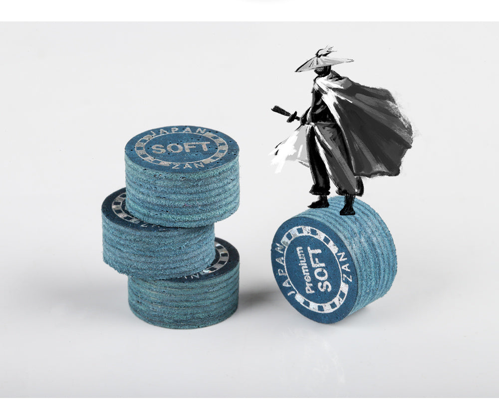 Original ZAN Tip Super ZAN Tip S 9 Layers Leather Tip Professional 14mm Tip Good Elasticity Billiard Accessory For Pool Cue