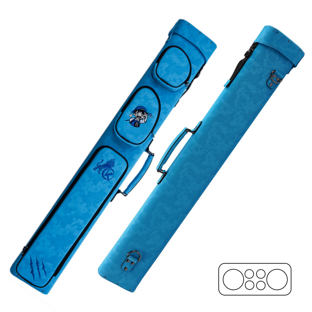 Konllen Nova Series 2x4 Pool Cue Case –  2 Butts & 4 Shafts