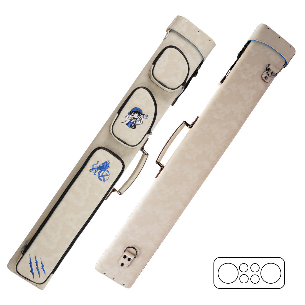 Konllen Nova Series 2x4 Pool Cue Case –  2 Butts & 4 Shafts