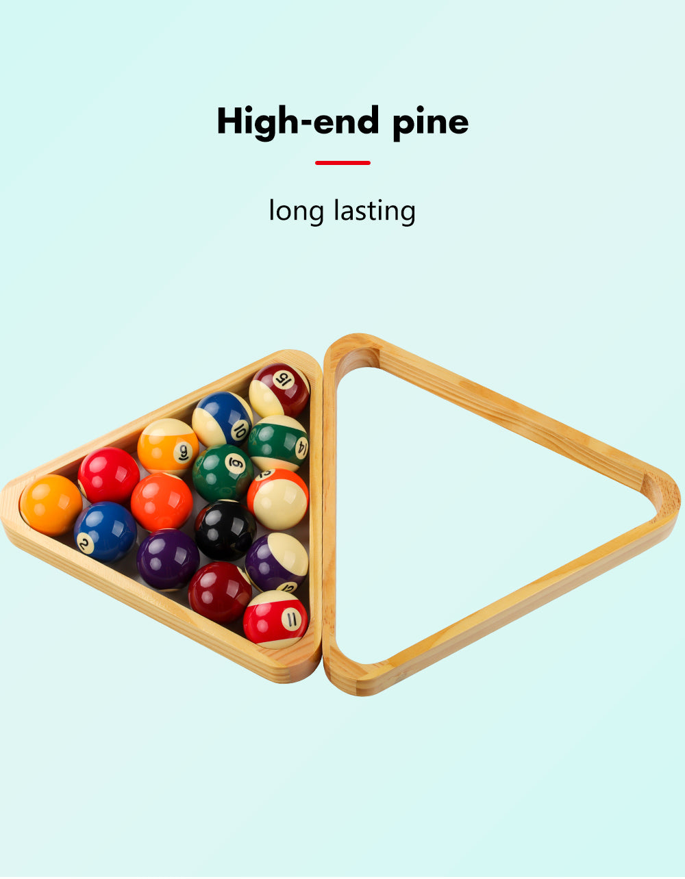 8-Ball Triangle Rack
