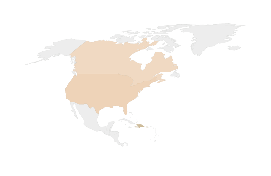 Interactive map of global players and billiards clubs