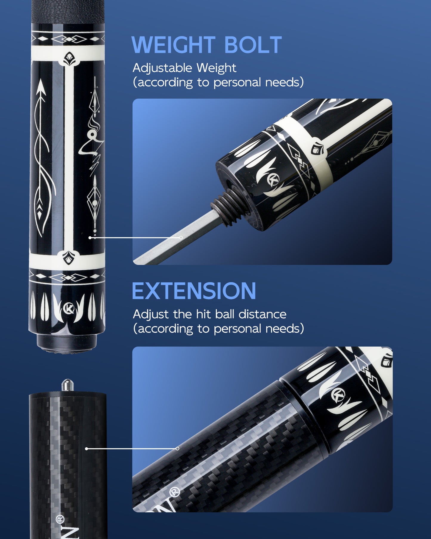 KONLLEN K-05 billiard cue