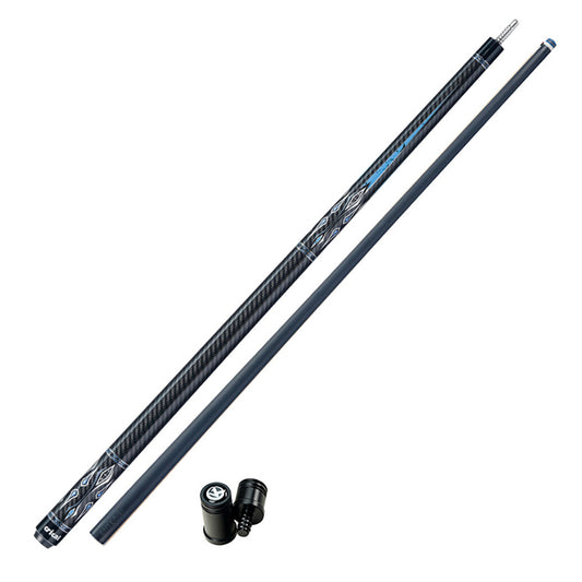 CRICAL CL-04 Carbon Fiber Pool Cue Stick 58" Billiard Cue Sticks Professional Low Deflection Pool Sticks with 3/8 * 8 Pin Joint and 12.5mm Tip