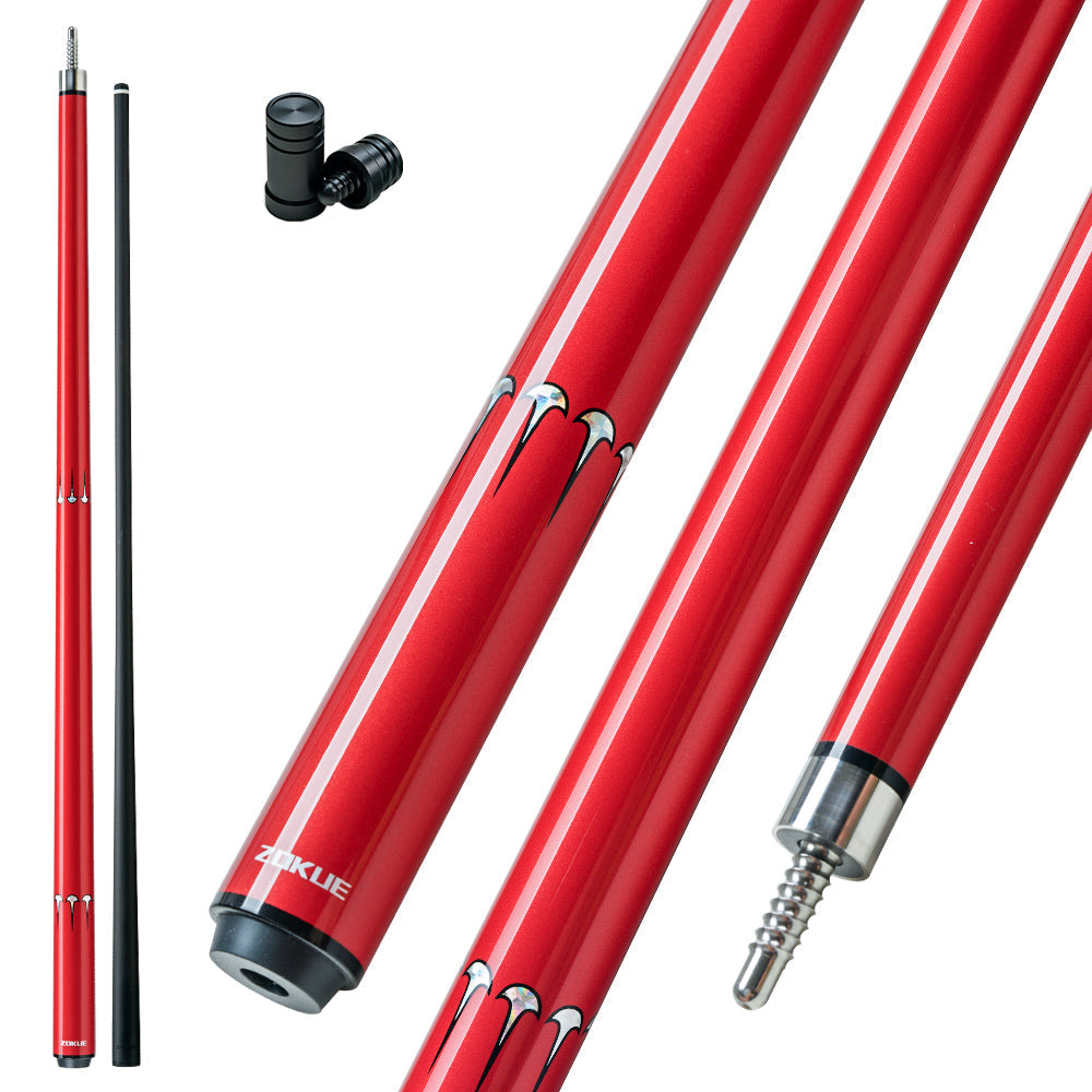 ビリヤードキュZOKUE Carbon Fiber Shaft Zokue Carbon Fiber Shaft - 3/8*8 Pin - 10.5mm/11.5/12.5mm
