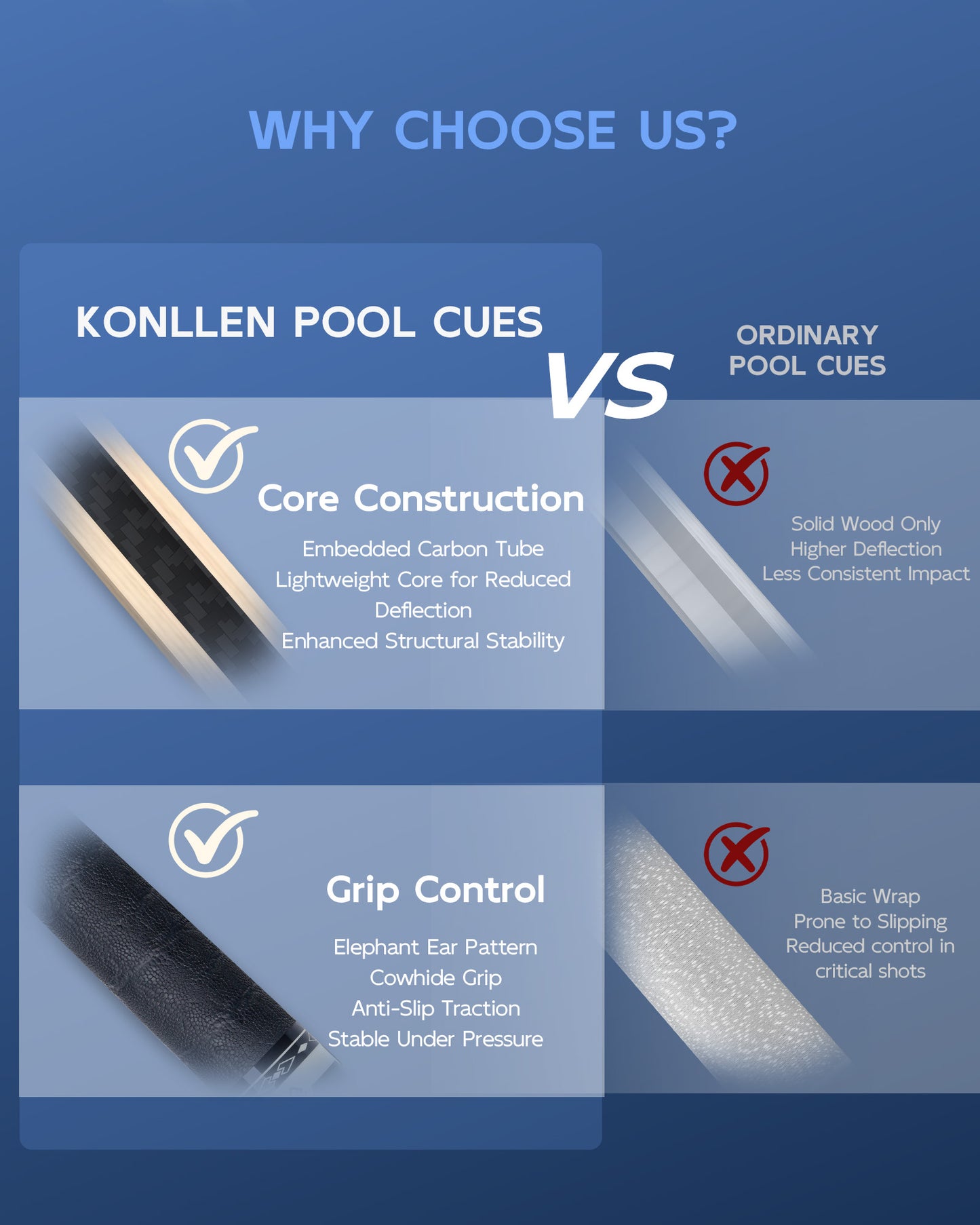 KONLLEN K-05 billiard cue