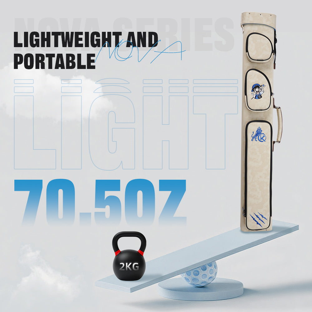 Konllen Nova Series 2x4 Pool Cue Case –  2 Butts & 4 Shafts