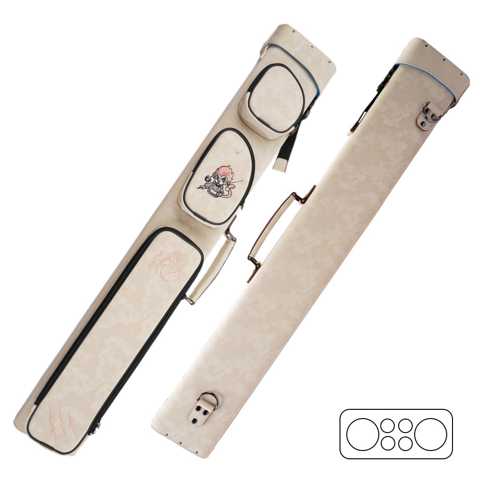 Konllen Nova Series 2x4 Pool Cue Case –  2 Butts & 4 Shafts