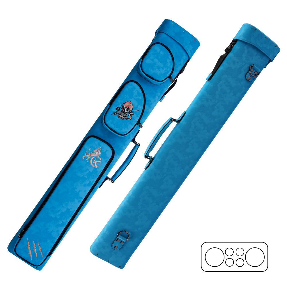 Konllen Nova Series 2x4 Pool Cue Case –  2 Butts & 4 Shafts