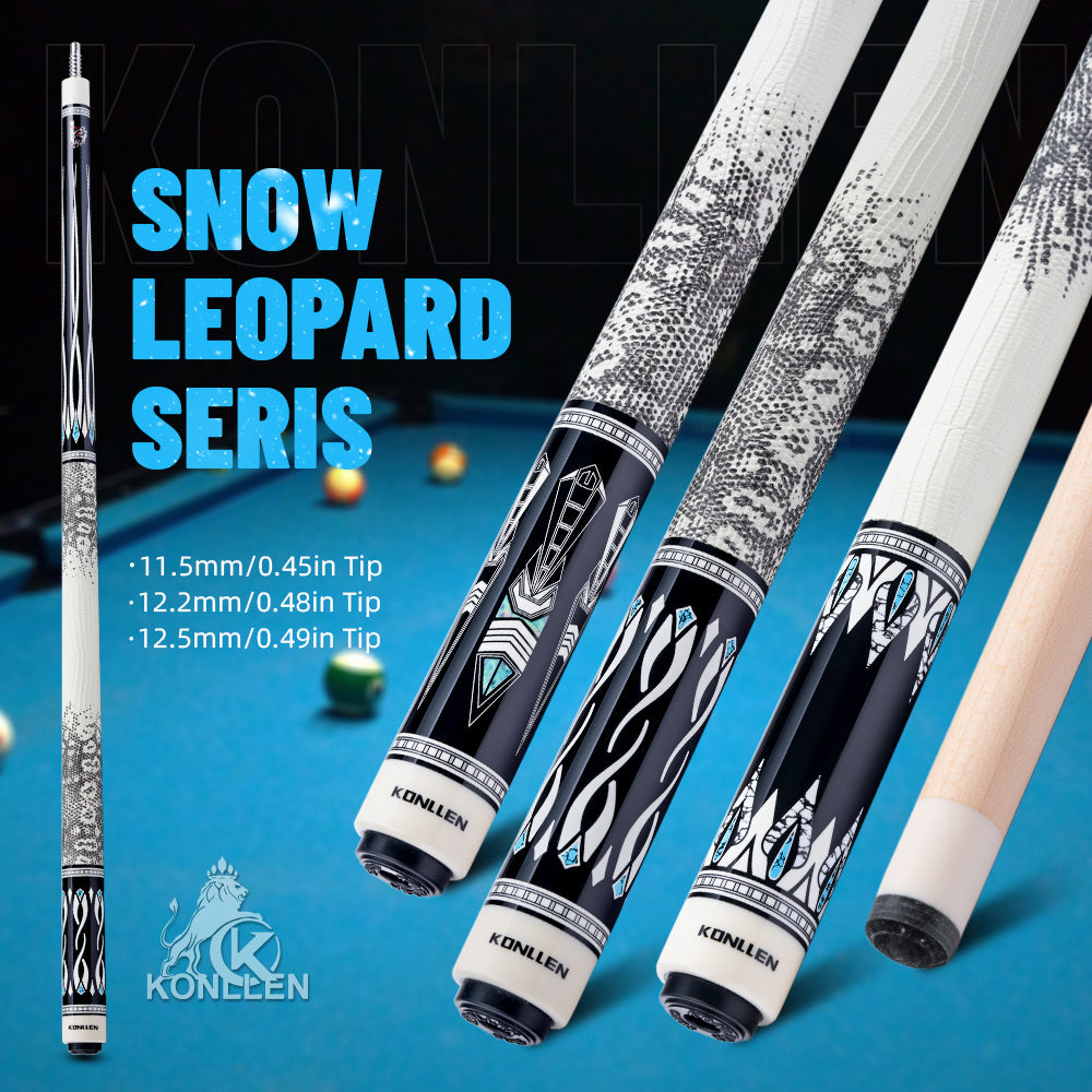 Konllen Snow Leopard Series 2 Pool Cue – AK-D2