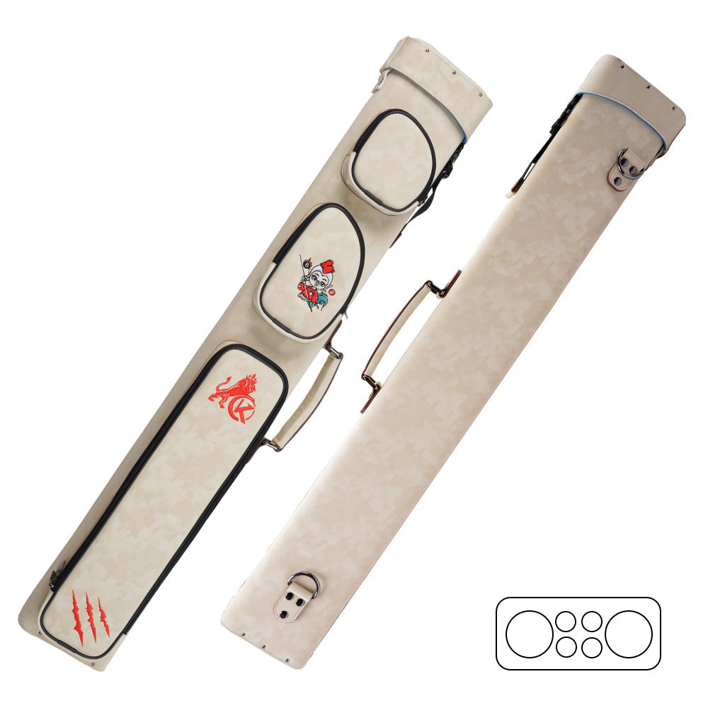 Konllen Nova Series 2x4 Pool Cue Case –  2 Butts & 4 Shafts