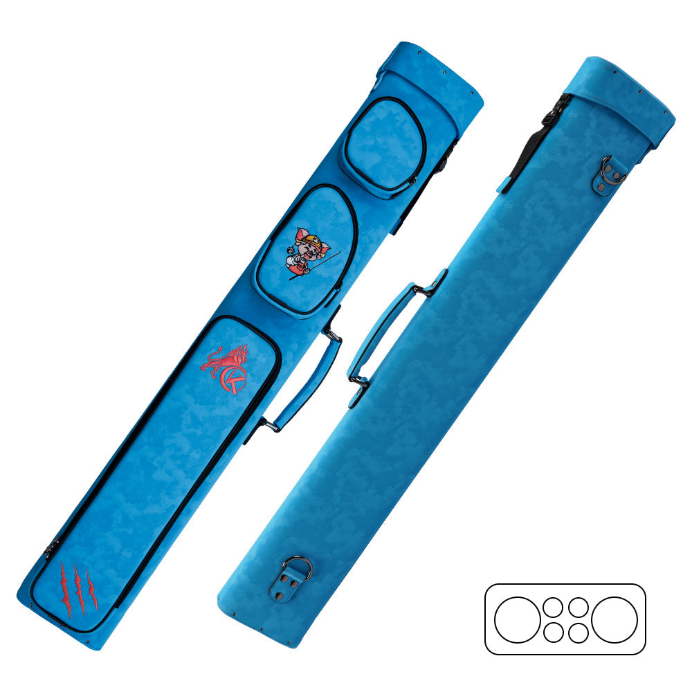 Konllen Nova Series 2x4 Pool Cue Case –  2 Butts & 4 Shafts