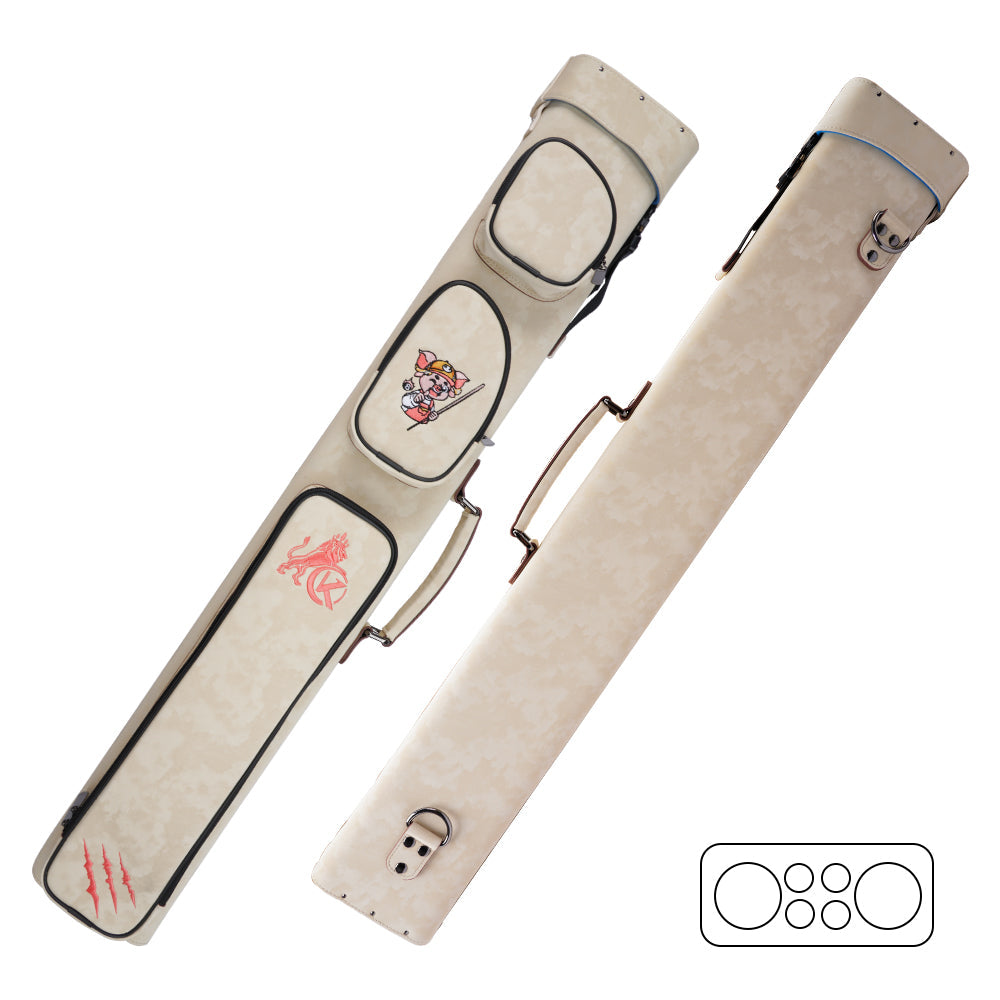 Konllen Nova Series 2x4 Pool Cue Case –  2 Butts & 4 Shafts