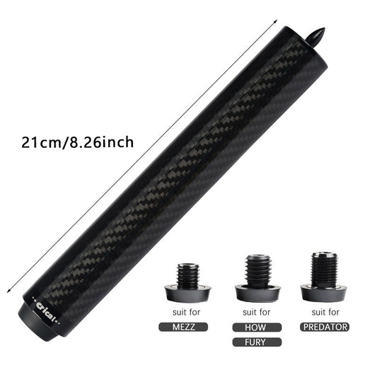 Crical Billiard Cue extension with carbon fibe material suitable for PREDATOR MEZZ How Crical extension professional billiard accessories