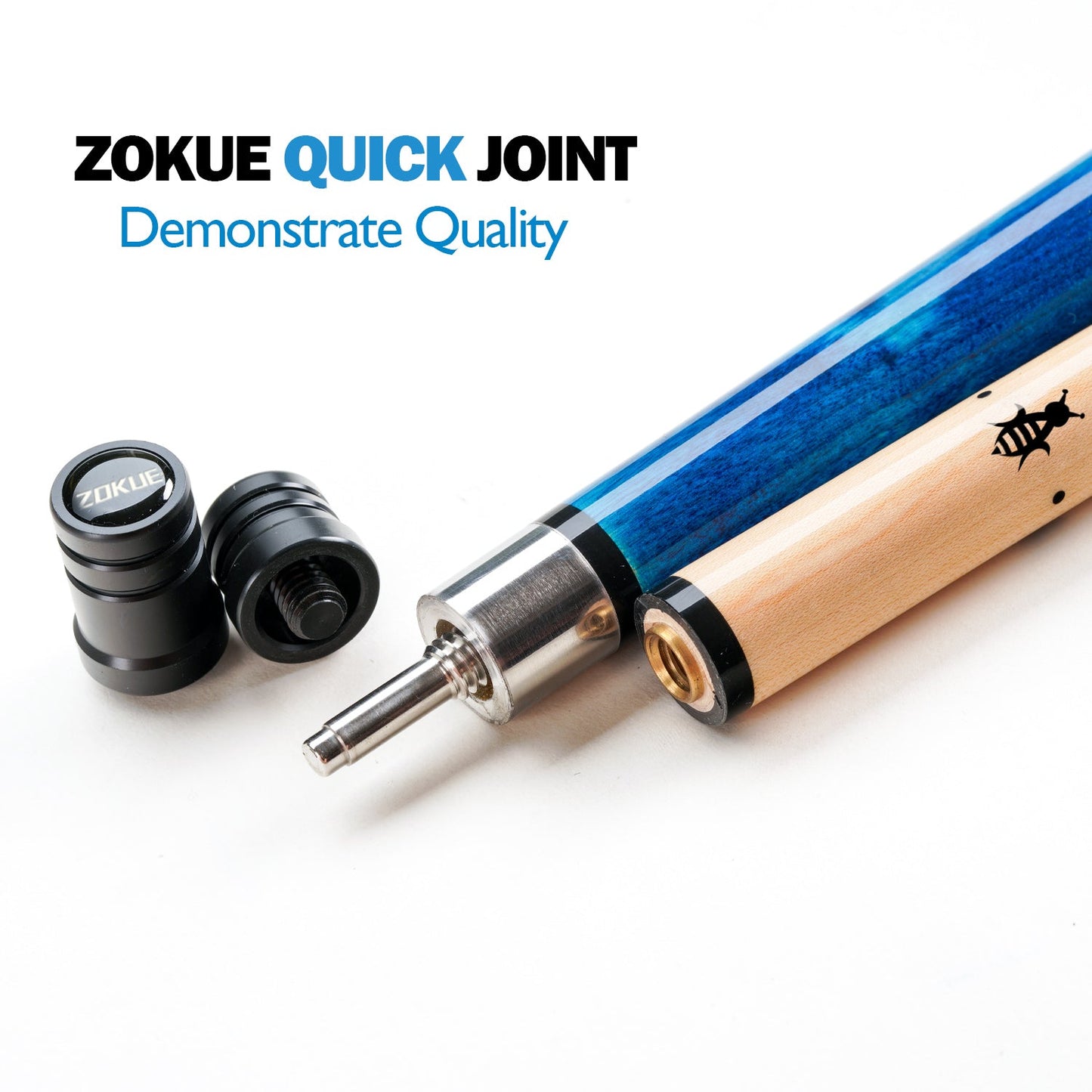 Zokue Break Cue Blue