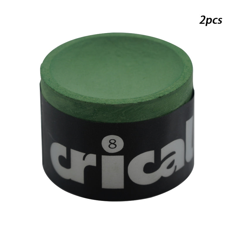 1pc/2pcs - CRICAL Technology Billiard Chalk, Professional Tournament-Grade Pool Cue Chalk with Nano Powder Enhanced Grip & Control,No Powder Dropping, No Slipping,for Pool/Snooker/Carom, Compatible with All Cue Sticks, Rose red/Blue/Green