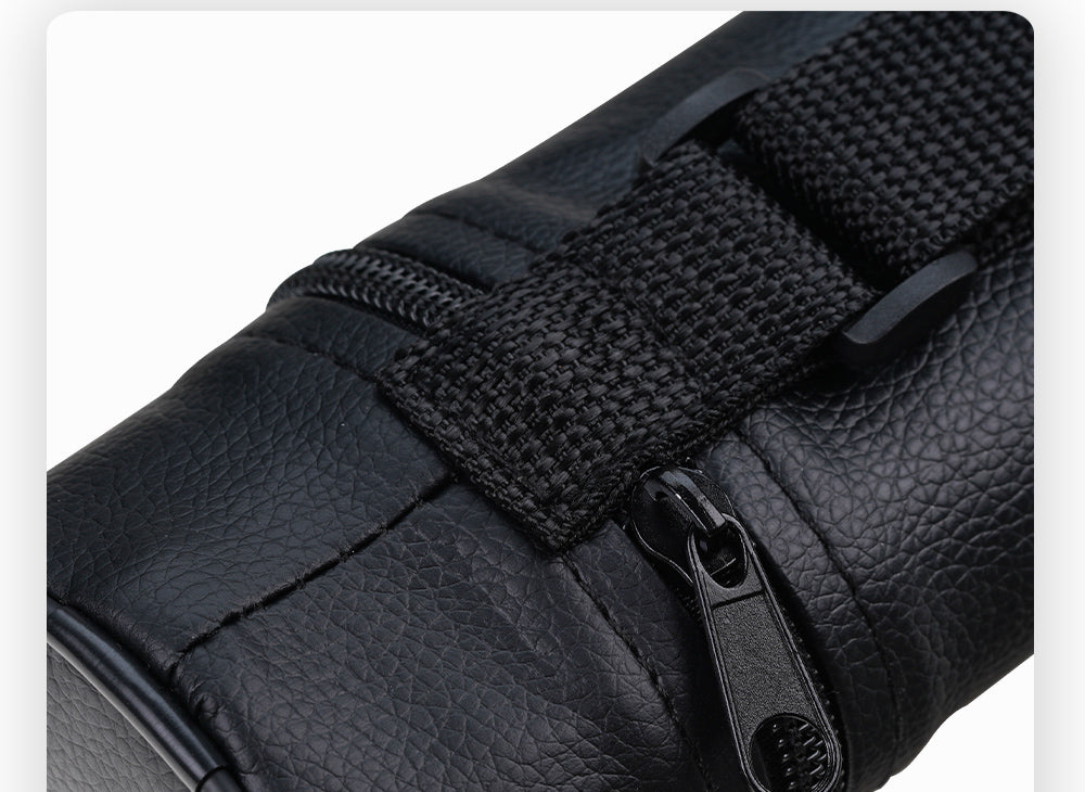 CRICAL Billiard Cue Cases Hard Pool Cue Case,Cue Stick Case 1 Stick 2 Holes Holds 1 Complete of 2-Piece Cue PU Cue Stick Case Bag