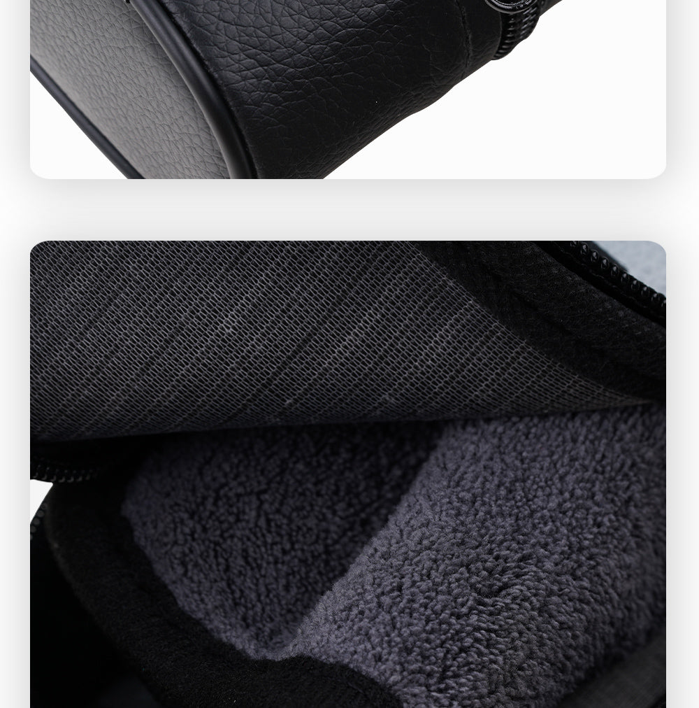 CRICAL Billiard Cue Cases Hard Pool Cue Case,Cue Stick Case 1 Stick 2 Holes Holds 1 Complete of 2-Piece Cue PU Cue Stick Case Bag