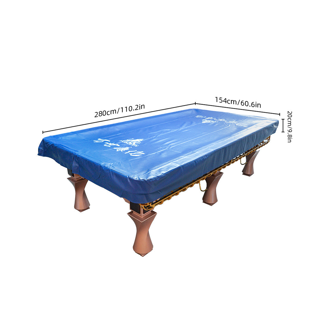 Heavy Duty Leatherette Billiard Pool Table Cover
