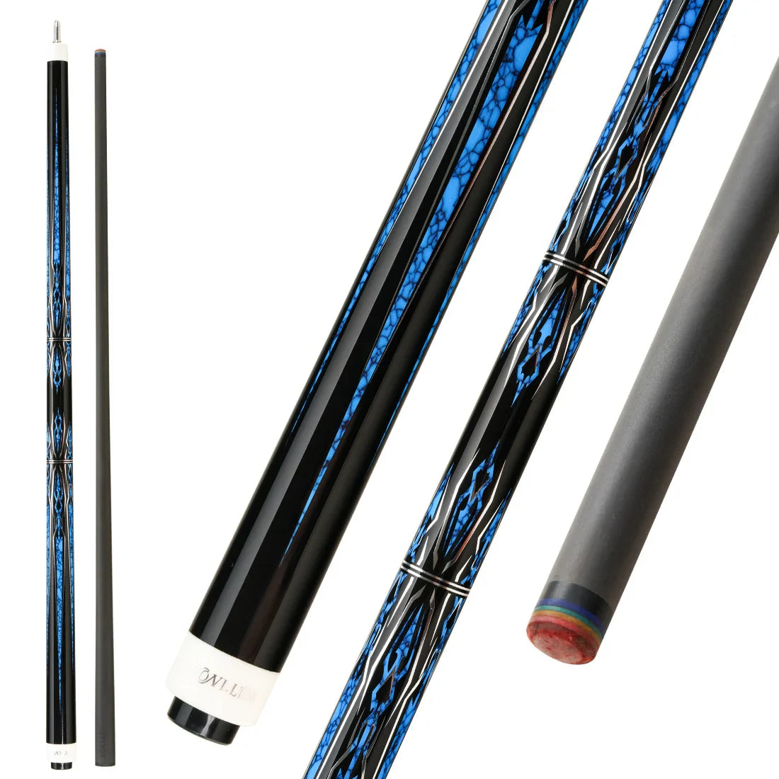 KONLLEN KL-3K カーボン KONLLEN Billiard KL-3K Carbon Fiber Pool Cue Stick 12.2mm