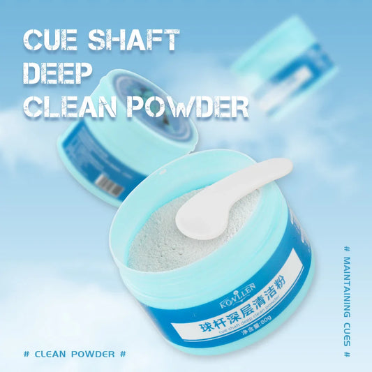 KONLLEN pool cue cleaning powder maintenance wax maple ash maintenance tools