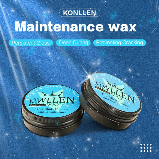 KONLLEN billiard cue maintenance cue maintenance wax maple wood carbon maintenance billiard accessories