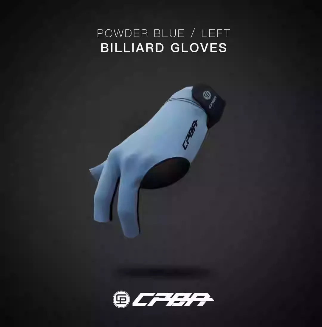 CPBA Billiard gloves with fingerless high-end professional Pool gloves three-finger gloves for billiard accessories