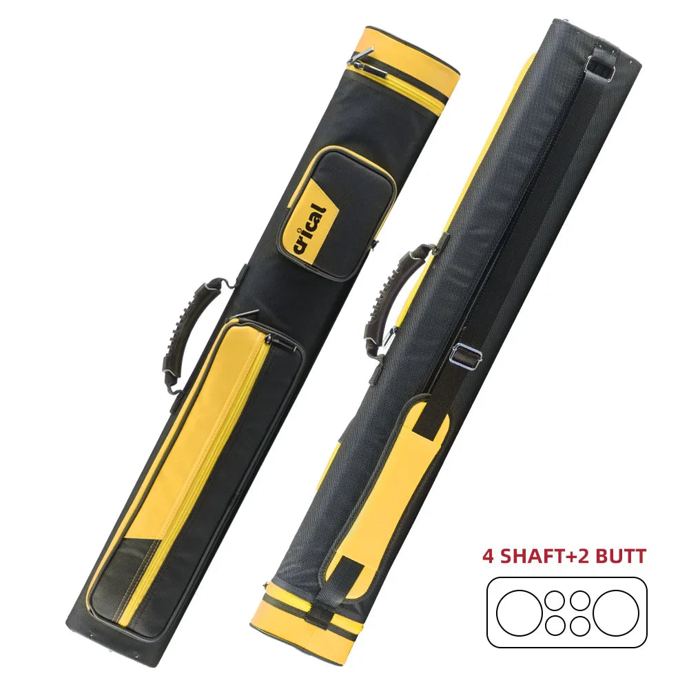 CRICAL Cue Case Bag 2Butts 4Shafts Hard 2x4 Pool Case 86cm